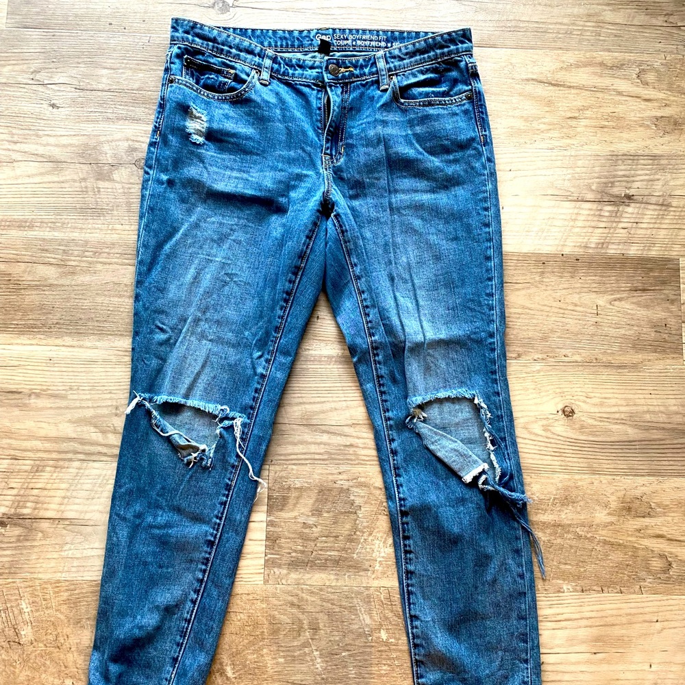 GAP Sexy Boyfriend Jeans Size 6
